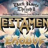 TESTAMENT + EXODUS @ la Salamendra (Barcelone)