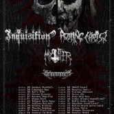 INQUISITION + ROTTING CHRIST + MYSTIFIER + SCHAMMASCH @u Metronum