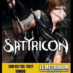 SATYRICON + SUICIDALS ANGELS + FIGHT THE FIGHT @u Metronum