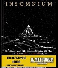 INSOMNIUM + TRIBULATION + INLANDSYS @u Metronum