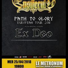 ENSIFERUM + EX DEO + WIND ROSE @u Metronum