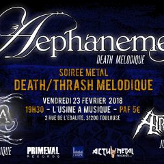 AEPHANEMER + VARKODYA + ATROCIRAPTOR @ L’Usine A Musique