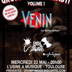 GRUMPY IRON FEAST : VENIN + IRON SLAUGHT @ L’Usine A Musique