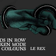 BIRDS IN ROW + KEN MODE + COILGUNS @u Rex