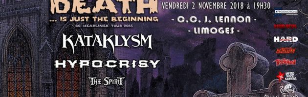 KATAKLYSM + HYPOCRISY + THE SPIRIT @u CC John Lennon à Limoges – Live Report by Reaper