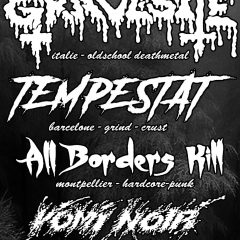 GRAVESITE + ALL BORDERS KILL + VOMI NOIR @ux Pavillons Sauvages