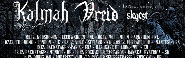 KALMAH + VREID + SLEGEST @u Ferrailleur (Nantes) le 9 décembre 2018 – Live Report by Reaper