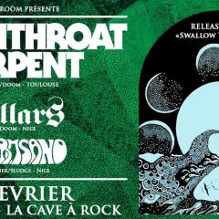 WITCHTHROAT SERPENT + PILLARS + WORMSAND @ La Cave A Rock