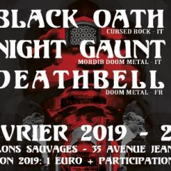 BLACK OATH + NIGHT GAUNT + DEATHBELL @ux Pavillons Sauvages