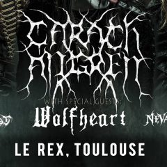 CARACH ANGREN + WOLFHEART + THY ANTICHRIST + NEVALRA @u Rex